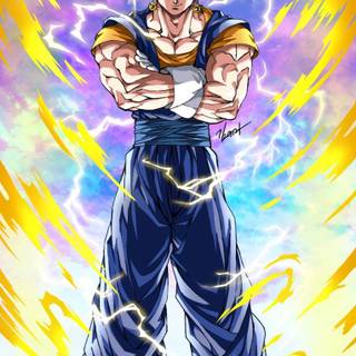 Vegito HD Android wallpaper