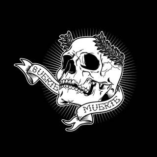 Grunge aesthetic skeleton computer wallpaper