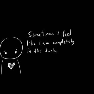 Cute dark desktop wallpaper