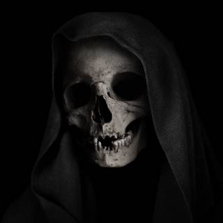 Black creepy computer wallpaper