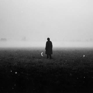 Black creepy computer wallpaper