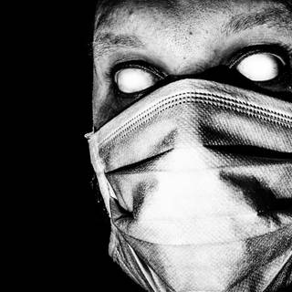 Black creepy computer wallpaper