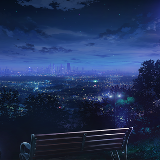 Anime summer nights wallpaper