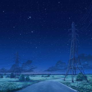 Anime summer nights wallpaper