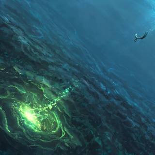 4k undersea wallpaper