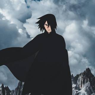 Aesthetic anime Sasuke wallpaper