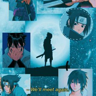 Aesthetic anime Sasuke wallpaper