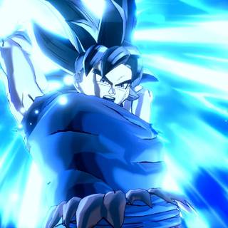 UI Goku PS5 wallpaper