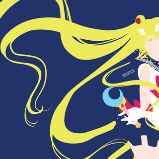 Sailor Moon minimal wallpaper
