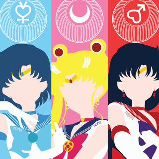 Sailor Moon minimal wallpaper