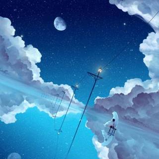 Anime summer nights wallpaper