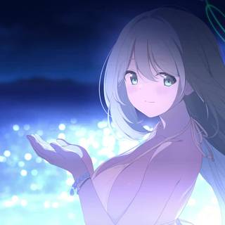 Anime summer nights wallpaper