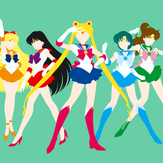 Sailor Moon minimal wallpaper
