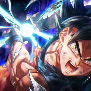 UI Goku PS5 wallpaper