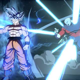 UI Goku PS5 wallpaper