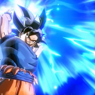 UI Goku PS5 wallpaper