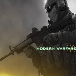 Ghost MW2 aesthetic wallpaper