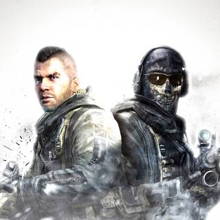 Ghost MW2 aesthetic wallpaper