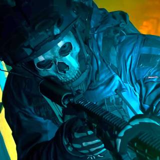 Ghost MW2 aesthetic wallpaper