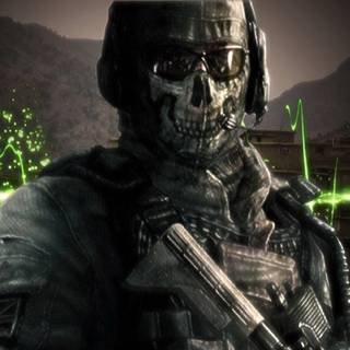 Ghost MW2 aesthetic wallpaper