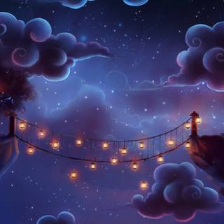 Aesthetic fantasy PC wallpaper