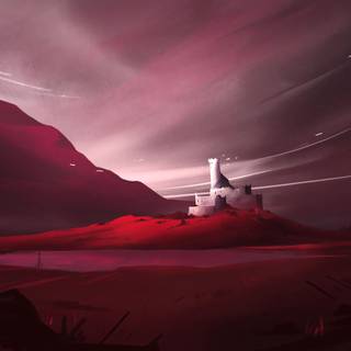 Aesthetic fantasy PC wallpaper