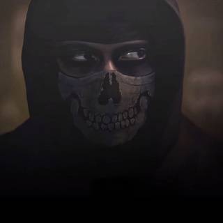 Ghost MW2 aesthetic wallpaper