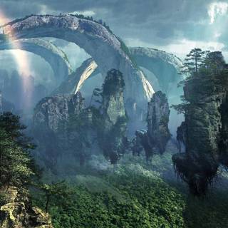 Aesthetic fantasy PC wallpaper