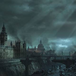 Aesthetic fantasy PC wallpaper