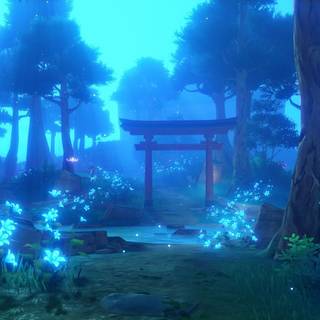 Aesthetic fantasy PC wallpaper