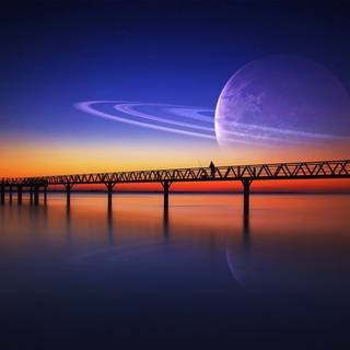 Aesthetic fantasy PC wallpaper