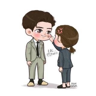 Human cartoon wallpaper