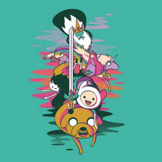 Human cartoon wallpaper