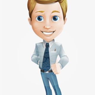 Human cartoon wallpaper