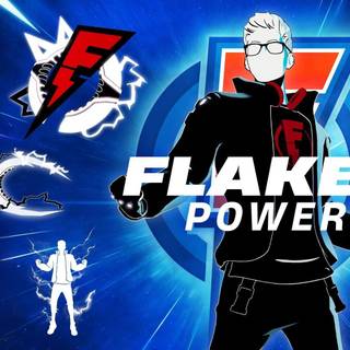 Flakes Power Fortnite wallpaper