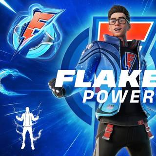 Flakes Power Fortnite wallpaper