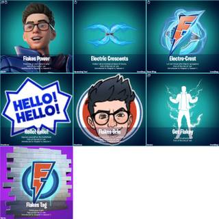Flakes Power Fortnite wallpaper