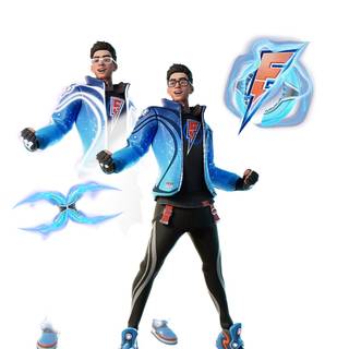 Flakes Power Fortnite wallpaper