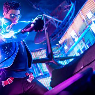 Flakes Power Fortnite wallpaper