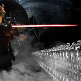 Darth Jar Jar wallpaper