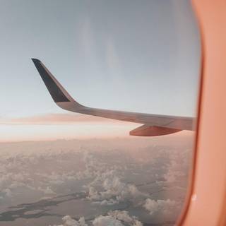 Aesthetic airplane wallpaper