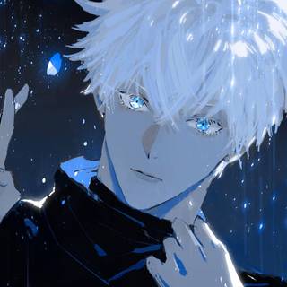 Gojo anime PS4 wallpaper