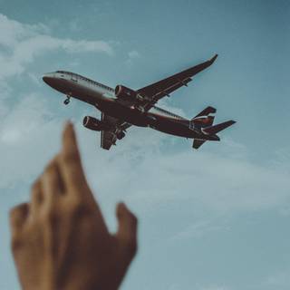 Aesthetic airplane wallpaper