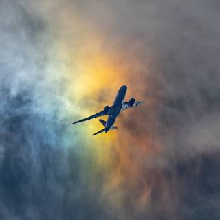 Aesthetic airplane wallpaper