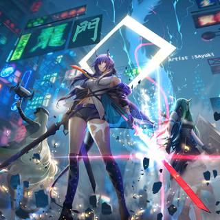 4k gaming anime wallpaper