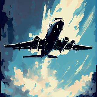 Aesthetic airplane wallpaper