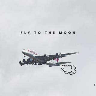 Aesthetic airplane wallpaper