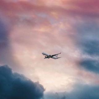 Aesthetic airplane wallpaper