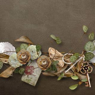 Vintage cute wallpaper