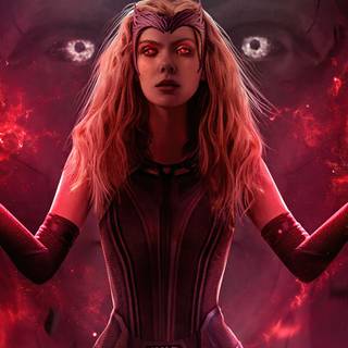 Scarlet Witch iPhone wallpaper